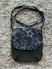 Džínová kabelka s hvězdičkami
