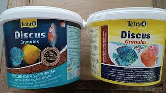 Tetra Discus Granules - 2 druhy granulí pro terčovce