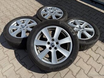 4x al kola 5x112 17 + pneu letní 215/55 R17