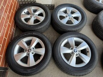 Alu 16" orig. škoda Nanuq , letní 80%, KaroQ, TOP