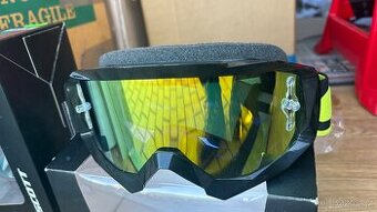 Bryle motokross SCOTT Hustle MX chrome work - 1