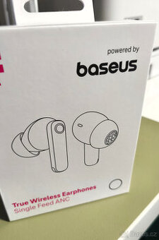 Bezdrátová sluchátka Baseus Bowie MZ10 v bílé barvě