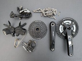 sada Shimano Acera/Alivio 3x9