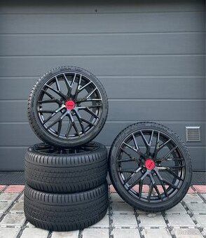 Alu kola 5x112 R19 MAM RS4 - Černe