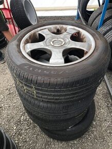 PRODÁM 4 KUSY ALU O.Z. COBRA 17 + PIRELLI CINTURATO P7