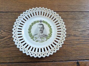 WW1 Německý talíř Kronprinz v. Bayern - 1