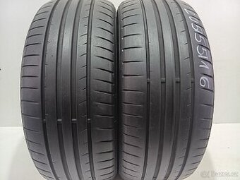 2ks letní pneu 205/55/16 Dunlop