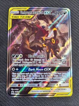 Pokémon karta Tag Team Umbreon & Darkrai GX (SM 241)