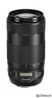 Objektiv Canon EF 70-300 mm f/4-5.6 IS II USM + clona