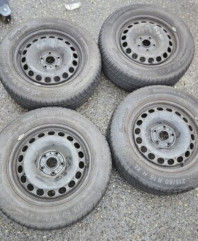 Disky Superb, Passat + zimni pneu 215/60 r16
