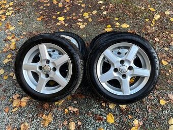 Alu kola Enzo R14 4x100, pneu 185/55/14