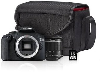 Canon EOS 2000D + EF-S 18-55 mm f/3,5-5,6 DC III Value Up Ki