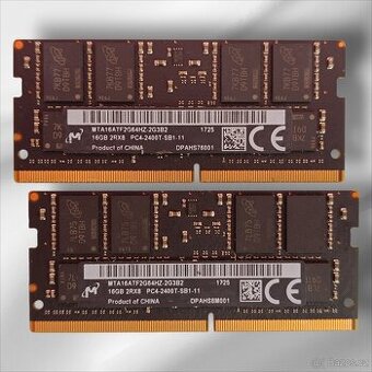Paměť RAM 16GB DDR4 SO-DIMM