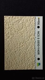 Fasádní omítka Weberpas extraClean zrnitá 1,5 mm (25kg) vani