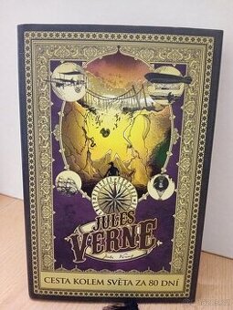 Cesta kolem světa za 80 dní. Autor Jules Verne