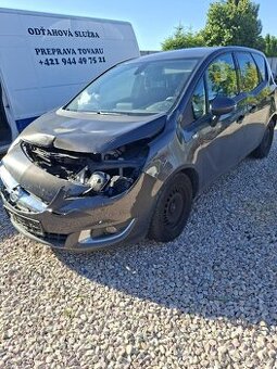 Rozpredám Opel Meriva B 1.4 Turbo 88kw B14NEL 2014