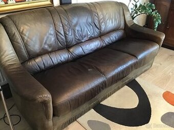 Kožená sedací souprava