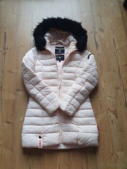 Svetle růžový kabat XS