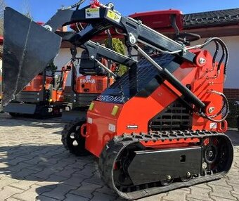 Kolový nakladač, smýkový mininakladač 890 kg