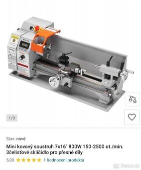 Stolní soustruh VEVOR