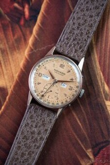 Raritní Movado Calendograf ref. 14786