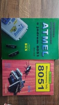 Knihy Atmel s jádrem 8051, Mikroprocesory řady 8051, a další