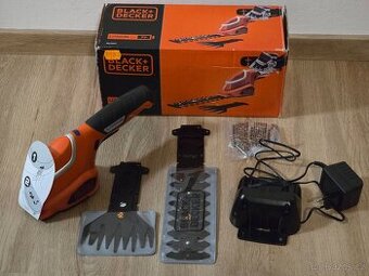 Aku nůžky na trávu a keře Black&Decker GSL700