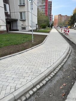 🧱 POKLÁDKA ZÁMKOVÉ DLAŽBY + VÝKOPY & ÚPRAVA TERÉNU