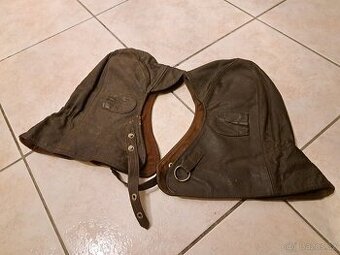 Kožené kukly na motocykl- vel. 59-60 cm