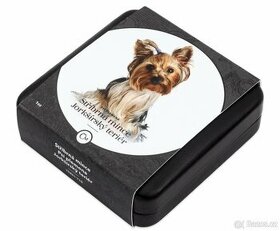 Stříbrná mince Psí plemena - Jorkšírský teriér proof