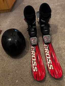 Dětský lyžařský set (lyže + boty + helma)