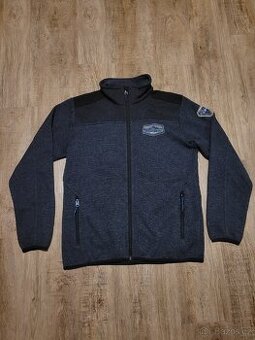 Šedá fleecová mikina CMP