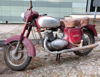 Jawa 250 / 353 kývačka se spínačkou v nádrži