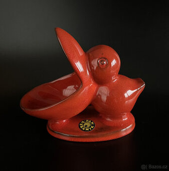 Goebel Keramická miska Pelikán 16x18x8 cm