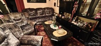 Sedačka rozkládací a křesla vše komplet