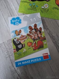 Velké puzzle krteček