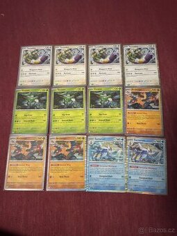 Pokémon HOLO karty NM