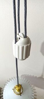 Stahovací lustr dle vlastního výběru stínítka i keramiky