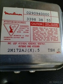 Magnetron Moulinex