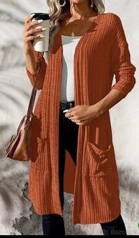 NOVÝ propínací svetr velikost XL kardigan dámský