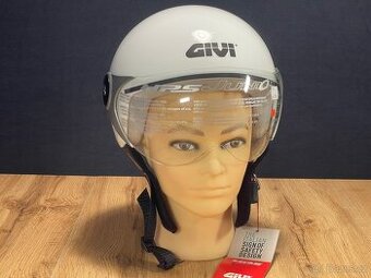 Helma na motorku GIVI dětská bílá – nová