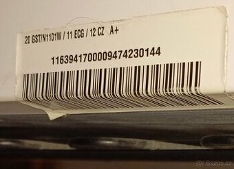 Lednice ECG s mrazicím prostorem