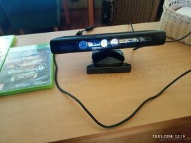 Hry Xbox 360 a Kinect sensor