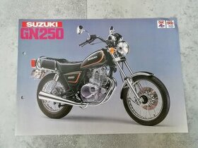 Suzuki GN250 - prospekt - doprava v ceně