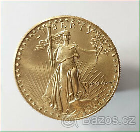 Zlatá mince Liberty, American Eagle, 1 Oz, r. 1986