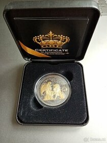 1oz stříbrná mince Una & Lion Gold Black Empire 2022 - 1