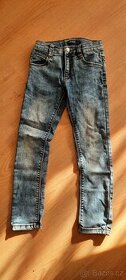 Divci jeans vel. 122 - 1