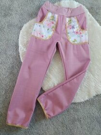 Jarní Softshell kalhoty pro holčičku