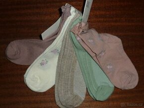 Nové-H&M-5x Ponožky na holčičku,vel.19/21

 - 1