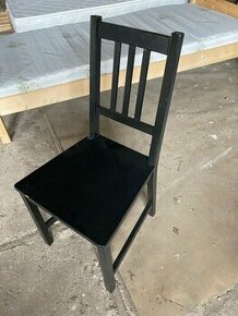 Černá židle Ikea Stefan 6ks